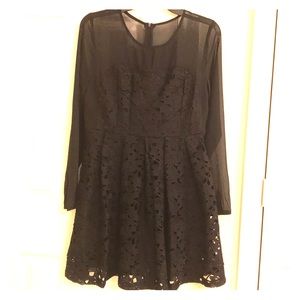 Blk lace dress Small
